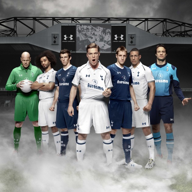 Under Armour Unveils New Kits for Tottenham - stack