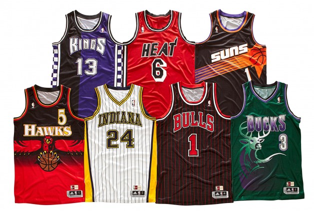 Get great throwback style with the NBA Hardwood Classics Apparel