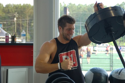 Tim Tebow Workout: Upper-Body Strength and Power Circuit 