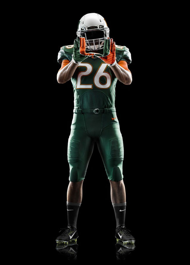 Just in Time for Spring New Football Uniforms for the Miami Hurricanes